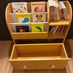 【美品！】絵本ラック（定価14,700円）　の画像
