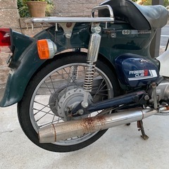 スーパーカブ50 ジャンク扱いの画像