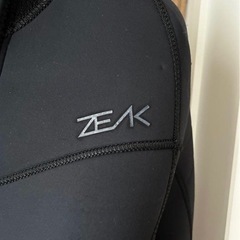 ZEAK(ジーク)ウェットスーツ フルスーツ メンズ L ブラック　バックジップの画像