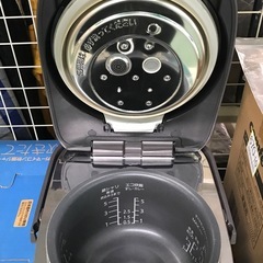 ジャングルジャングル貝塚店　炊飯ジャー　パナソニック　ブラウン　おどり炊き　圧力IH炊飯器　ダイヤモンド竃釜　5.5合　可変圧力　中古　貝塚市　二色浜の画像