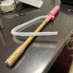 新古品　ちょっと特殊な電動灯油ポンプの画像