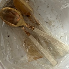 なべ　スプーン　フォークの画像