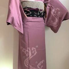 オシャレ 訪問着  正絹  晴れ着の画像