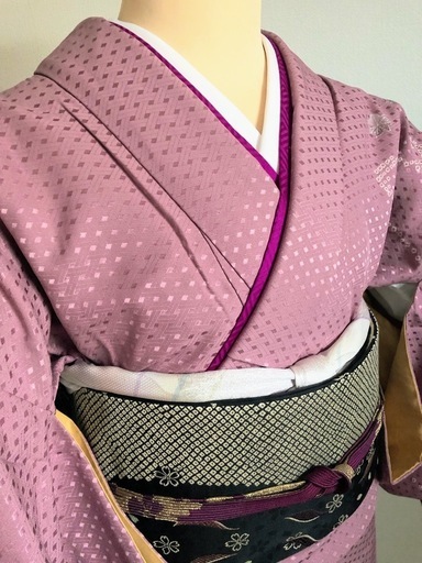 オシャレ 訪問着  正絹  晴れ着