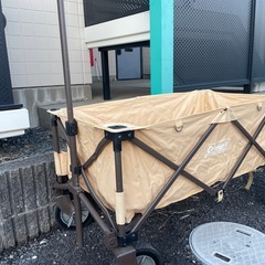 【お取引中】Colemanキャリーカートの画像
