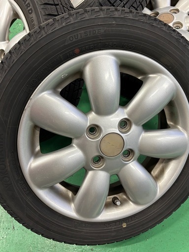155/65R14   スタッドレスタイヤホイールセット　ラパン　純正　2020年