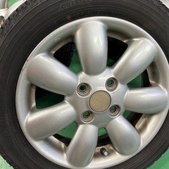 155/65R14   スタッドレスタイヤホイールセット　ラパン　純正　2020年の画像