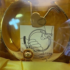 純銅一口ビールグラス　5個セット（ハート型栓抜き付）の画像