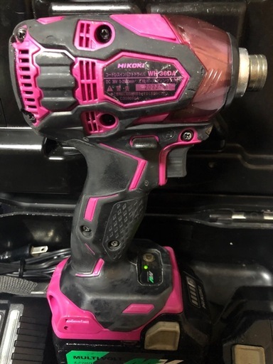 ④ハイコーキ36vインパクトドライバWH36DA中古美品