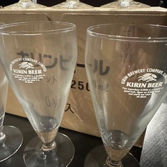 キリンビールグラス6個の画像