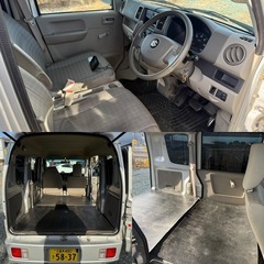 車検2年付き‼️タイヤ4本新品✨ベルト類・バッテリー新品交換済み✨スズキ　エブリィ‼️の画像