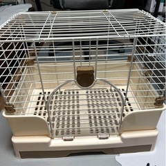 ウサギ　ペット　 ケージ　２個セット　の画像