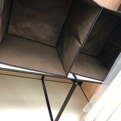 【ドリーム川西店御来店限定】☆ジモティー見たよ♪割引☆  ワードローブ 高さ調整可 BLK クリーニング済み 【2125560000040565】の画像