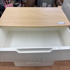 ☆ドリーム荒牧店☆ジモティー割引有☆【クリーニング済み】5段プラチェストの画像
