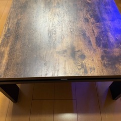 ニトリ　リビングこたつ(フロットR 105 VBR) 中古の画像