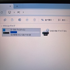 lenovo ThinkPad①｜Win11・SSD・メモリ8GB・Office互換・対話型AI搭載 
の画像