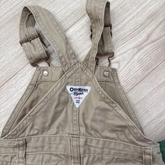 オシュコシュ　オーバーオール　2点セットの画像