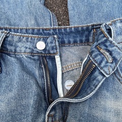 y2k 　ベルテッドワイドデニムの画像