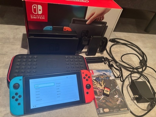 『取りに来れる方限定』Nintendo Switch 本体＋ソフト＋ケースセット