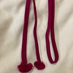 帯留め　着物　紐　赤　レッド　　　 の画像