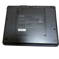 SANYO ポータブルDVDプレーヤー DVD-HP700ND 動作OK リモコン付の画像