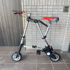 ●A-bicycle Road● 折りたたみ自転車 超小型A型bike キャンプの画像