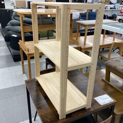 ★リユースのサカイ千葉中央店★  ウッドラック  H83×D30×W62 クリーニング済み TC5952の画像