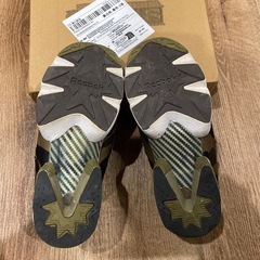 アベイシングエイプ×リーボック　カモフラ　サイズ　24.5の画像