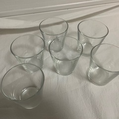 お客様専用無料グラス６点セット！ガラス製の画像