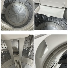 R522 ☀️ ジモティー限定特別価格！2025年製の高年式♪ DIQUA 洗濯機（洗濯5.5㎏) DW-55A ⭐ 動作確認済 ⭐ クリーニング済の画像