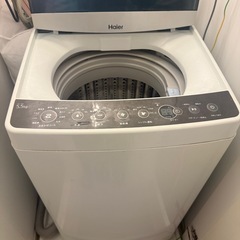 Haier 洗濯機｜2017年製｜動作良好の画像