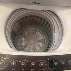Haier 洗濯機｜2017年製｜動作良好の画像