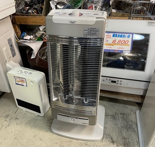 コロナ 遠赤外線ストーブ AH-1222R 2022年製 配送 ジャンク品 遠赤外線