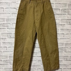 THE SHINZONE ベージュ　ハイウエストチノパンの画像