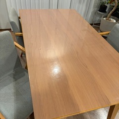 北欧風　オーク　ダイニングテーブルセット　　の画像