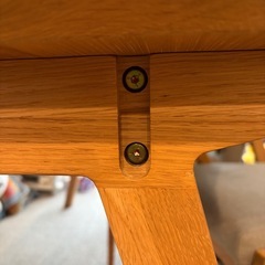 北欧風　オーク　ダイニングテーブルセット　　の画像