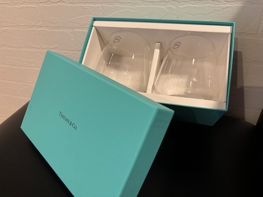  Tiffany & Co.ガラスタンブラー