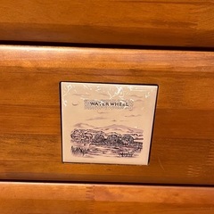 値引き可　【6段 タンス】 キレイで重量感あり の画像