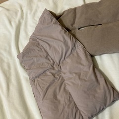 無印良品　ダウン　マフラー　コンパクト　暖かいの画像
