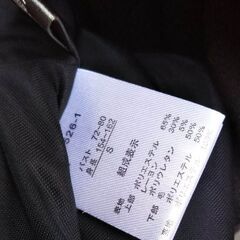 シンプル 長袖 ワンピース 黒 M相当 柔らかストレッチ素材の画像