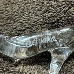 ディズニーガラスの靴（名前入り）の画像