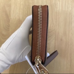 コーチ　シグネチャーブラウン長財布I②【新品未使用】の画像