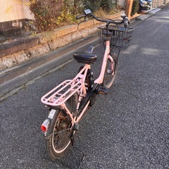 電動アシスト自転車◇Panasonic◇GYUTTO ANNYS◇20型3段ギアの画像