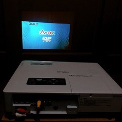 プロジェクター&DVDプレーヤーの画像