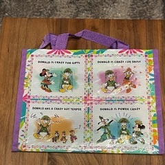 ディズニー ビニールトートの画像