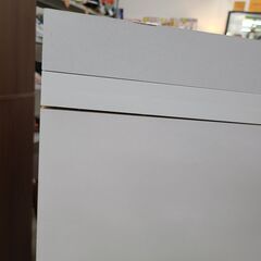 J4002【リユースのサカイ柏店】LOWYA　ロウヤ　ベガコーポレーション　レンジ台　ウォルシュ　下段B　ホワイト　クリーニング済　参考価格20,990円の画像