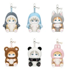 mofusand Fluffy Kittens 全6種　1BOX 1セットの画像