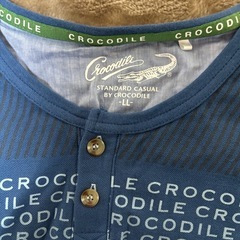 クロコダイルTシャツメンズLLの画像