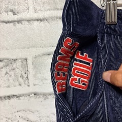 BEAMS GOLF コーデュロイパンツの画像