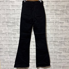 moussy ハイウエストフレアデニム の画像